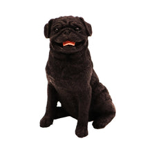 Black Pug, Sitting Figurine Pet Cremation Urn - Funeral.com, Inc.