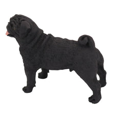 Black Pug, Standing Figurine Pet Cremation Urn - Funeral.com, Inc.