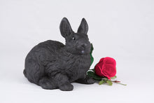 Black Rabbit Resin Figurine Pet Urn - Funeral.com, Inc.