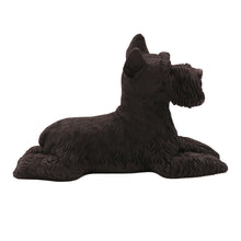 Black Schnauzer, Ears Up Figurine Pet Cremation Urn - Funeral.com, Inc.