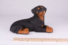 Black & Tan Rottweiler Resin Figurine Extra Large Pet Urn - Funeral.com, Inc.