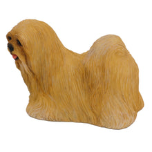 Blond Lhasa Apso, Standing Figurine Pet Cremation Urn - Funeral.com, Inc.