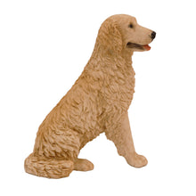 Blonde Golden Retriever, Sitting Figurine Pet Cremation Urn - Funeral.com, Inc.