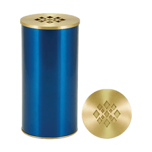 Blue Diamond Lid Stainless Scattering Adult Cremation Urn - Funeral.com, Inc.