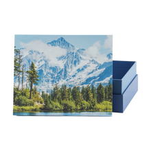 Blue Mountain Landscape Hardboard Adult Cremation Urn - Funeral.com, Inc.