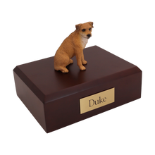 Border Terrier, Sitting Figurine Pet Cremation Urn - Funeral.com, Inc.