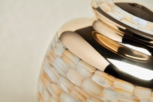 Brass Mother of Pearl Extra Large Pet Cremation Urn - Funeral.com, Inc.