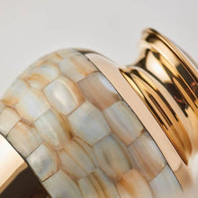 Brass Mother of Pearl Large Pet Cremation Urn - Funeral.com, Inc.