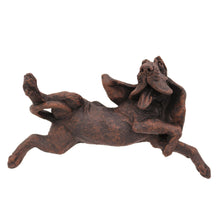 Bronze Bloodhound, Playful Lying Down Figurine Pet Cremation Urn - Funeral.com, Inc.