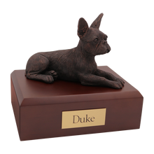 Bronze Boston Terrier, Figurine Pet Cremation Urn - Funeral.com, Inc.