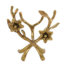 Bronze Brass Accessory with Lily Heart Stand Design - Funeral.com, Inc.