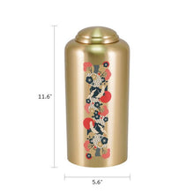 Bronze Brass Crane Artwork Adult Cremation Urn - Funeral.com, Inc.