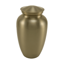 Bronze Gloss Classic Dome Lid Adult Cremation Urn - Funeral.com, Inc.