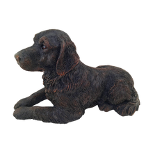 Bronze Golden Retriever Lying Down ShadowCast Figurine Extra Large Pet Urn - Funeral.com, Inc.