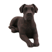 Bronze Great Dane, Ears Down Figurine Pet Cremation Urn - Funeral.com, Inc.