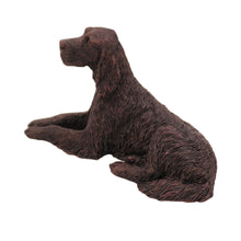 Bronze Irish Setter, Lying Down Figurine Pet Cremation Urn - Funeral.com, Inc.