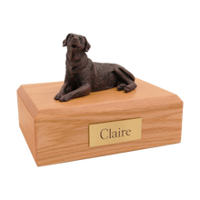 Bronze Labrador, Lying Down Figurine Pet Cremation Urn - Funeral.com, Inc.