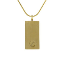 Bronze & Onyx Embossed Tree, 14K Gold - Plated Cremation Necklace - Funeral.com, Inc.