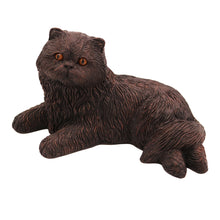Bronze Persian Cat, Lying Down Figurine Pet Cremation Urn - Funeral.com, Inc.
