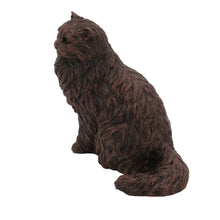 Bronze Persian, Sitting Figurine Pet Cremation Urn - Funeral.com, Inc.