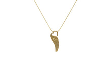 Bronze & Pewter Wings of Eternity, 14K Gold - Plated Cremation Necklace - Funeral.com, Inc.