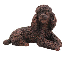 Bronze Poodle, Lying Down Figurine Pet Cremation Urn - Funeral.com, Inc.
