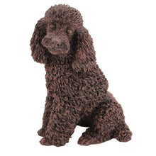 Bronze Poodle, Sitting Figurine Pet Cremation Urn - Funeral.com, Inc.