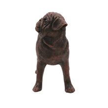 Bronze Pug, Standing Figurine Pet Cremation Urn - Funeral.com, Inc.