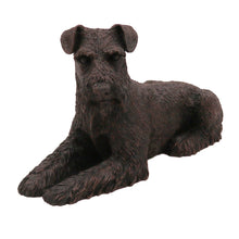 Bronze Schnauzer, Ears Down Figurine Pet Cremation Urn - Funeral.com, Inc.