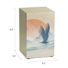 Bronze Stainless Steel Eternal Peace Cranes Adult Cremation Urn - Funeral.com, Inc.