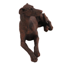 Bronze Whippet, Lying Down Figurine Pet Cremation Urn - Funeral.com, Inc.