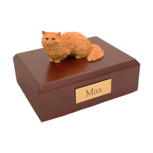 Brown Angora, Sitting Figurine Pet Cremation Urn - Funeral.com, Inc.
