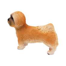 Brown Puppycut Lhasa Apso, Standing Figurine Pet Cremation Urn - Funeral.com, Inc.