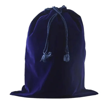 Sapphire Large Blue Velvet Urn Bag - funeral.com