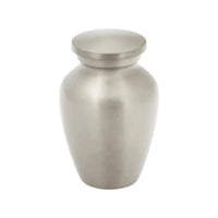 Classic Pewter Stainless Steel Keepsake - funeral.com