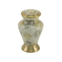 Radian Pale Marble Aluminum Keepsake - funeral.com