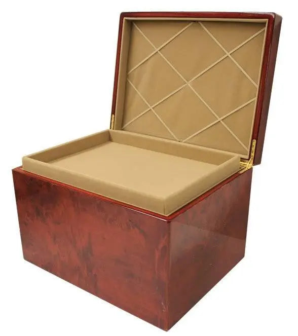 Autumn Leaves Adult Memory Chest MDF Urn - funeral.com