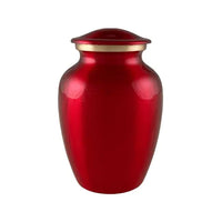 Pantera Medium Ruby Brass Urn - funeral.com