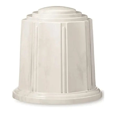 Regal Adult White Marble Urn - funeral.com