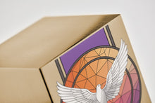 Brushed Bronze Stainless Steel Dove Art Adult Cremation Urn - Funeral.com, Inc.