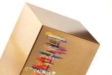 Brushed Bronze Stainless Steel Painter Adult Cremation Urn - Funeral.com, Inc.