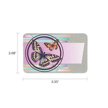 Brushed Metal Stainless Steel Accessory with Butterfly Design - Funeral.com, Inc.