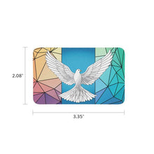 Brushed Metal Stainless Steel Accessory with Dove Design - Funeral.com, Inc.