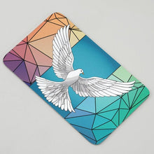 Brushed Metal Stainless Steel Accessory with Dove Design - Funeral.com, Inc.