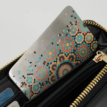 Brushed Metal Stainless Steel Accessory with Mosaic Design - Funeral.com, Inc.