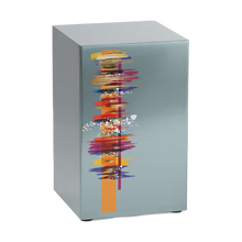 Brushed Pewter Stainless Steel Painter Adult Cremation Urn - Funeral.com, Inc.