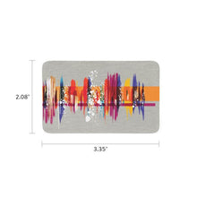 Brushed Stainless Steel Accessory with Abstract Painter Design - Funeral.com, Inc.