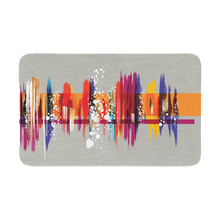 Brushed Stainless Steel Accessory with Abstract Painter Design - Funeral.com, Inc.