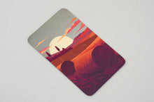 Brushed Stainless Steel Accessory with Prairie Sunset Design - Funeral.com, Inc.