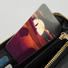 Brushed Stainless Steel Accessory with Prairie Sunset Design - Funeral.com, Inc.